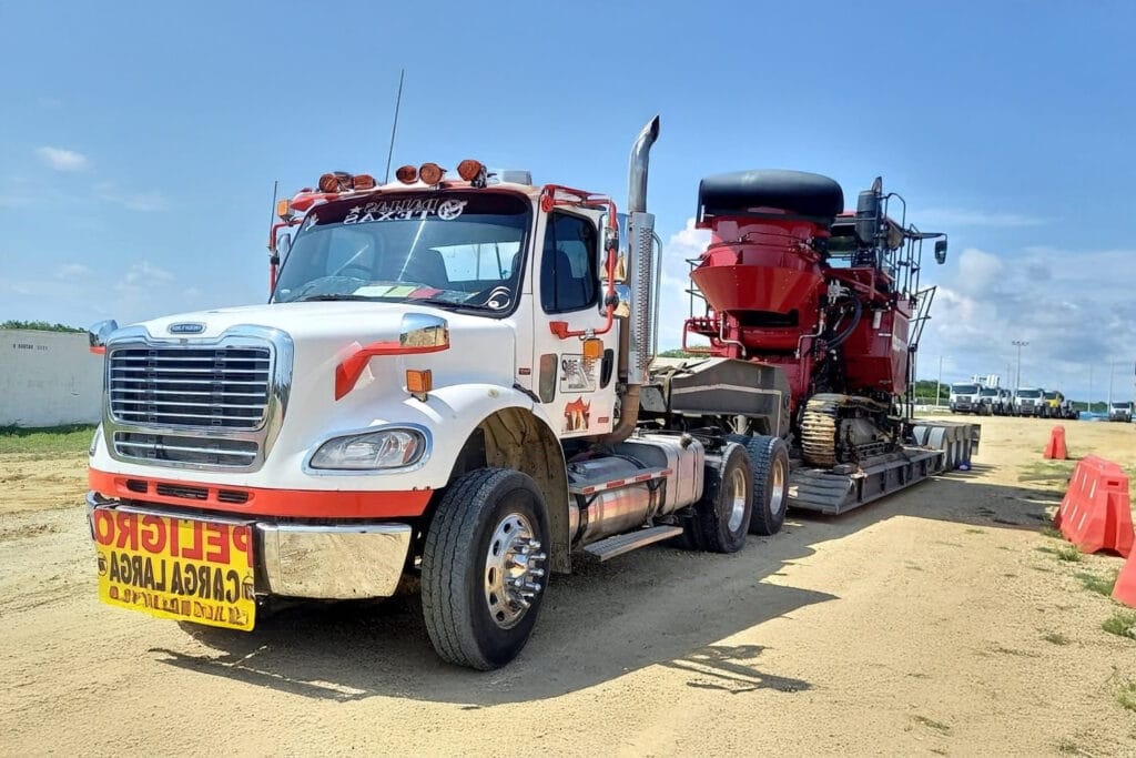 Transporte de equipos pesados en Ciudad de México